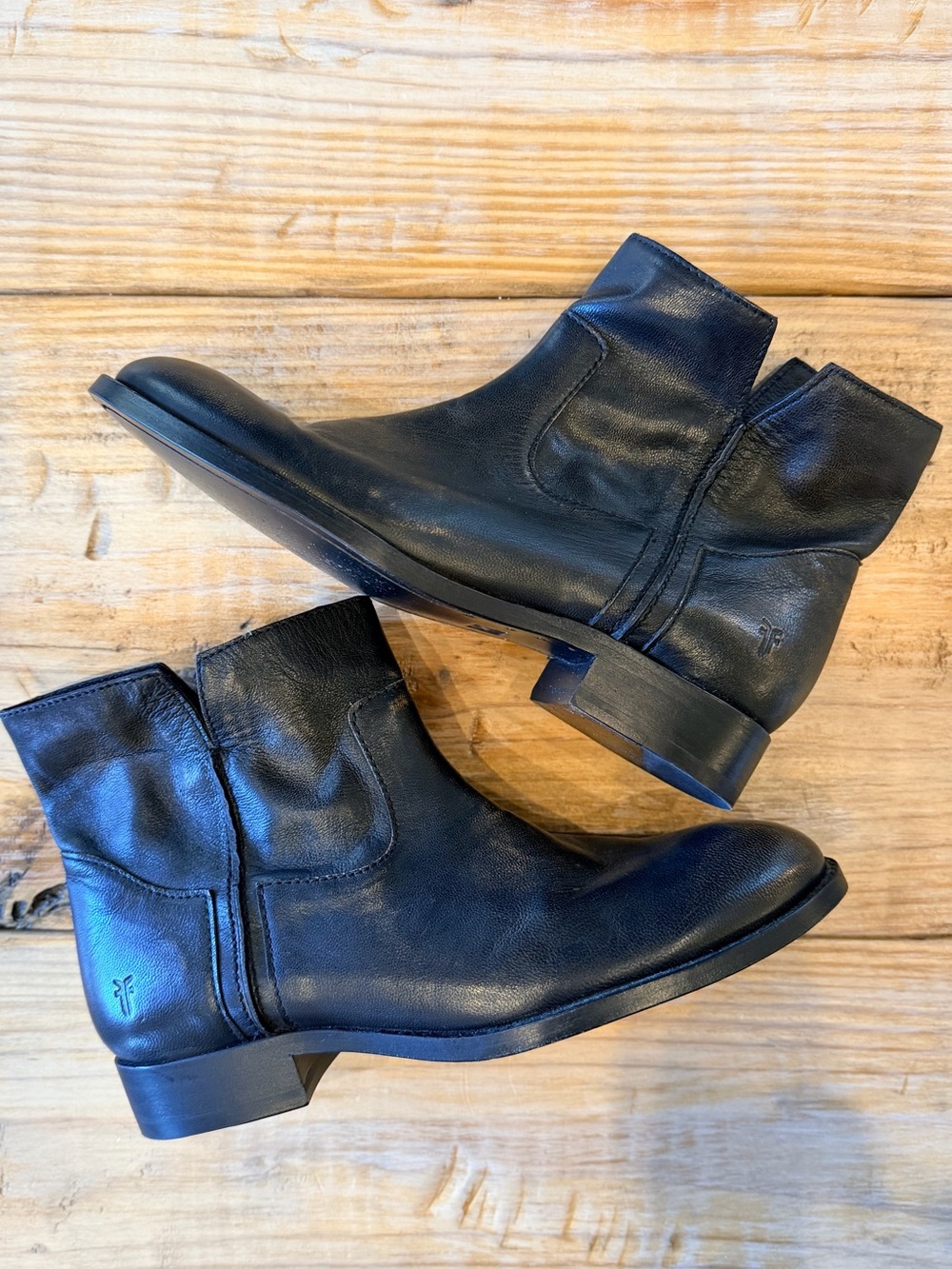 Frye Ankle Bootie Black Chelsea Boot